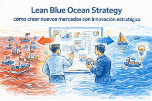 mercado de estrategia de océano azul