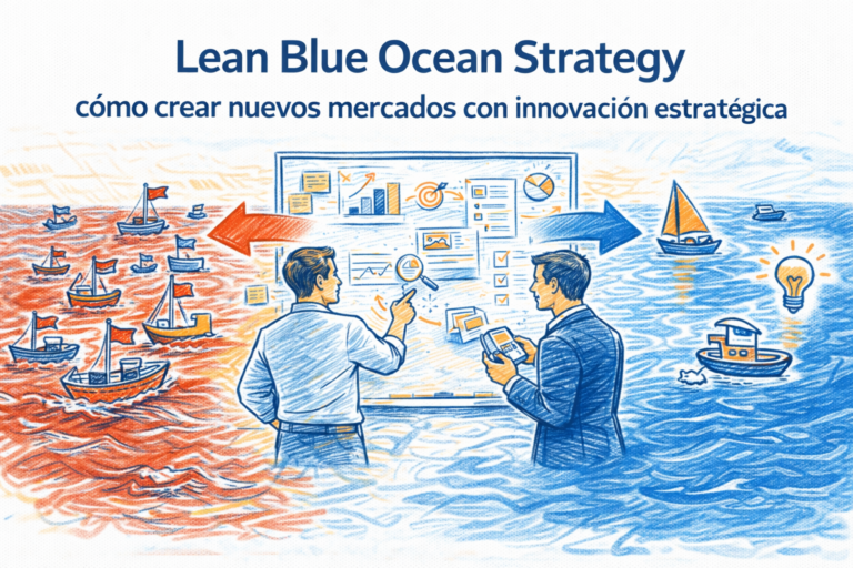 mercado de estrategia de océano azul