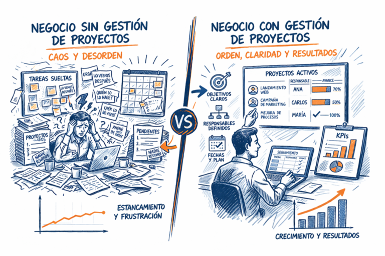 caos vs orden en la gestión de proyectos en mexico