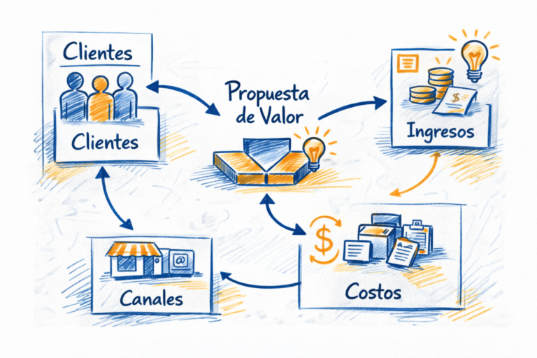 componentes de un modelo de negocio