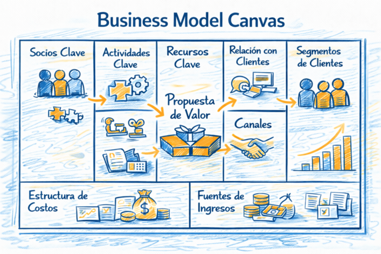 tablero modelo canvas mexico